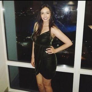 This beautiful mini dress! Worn once!